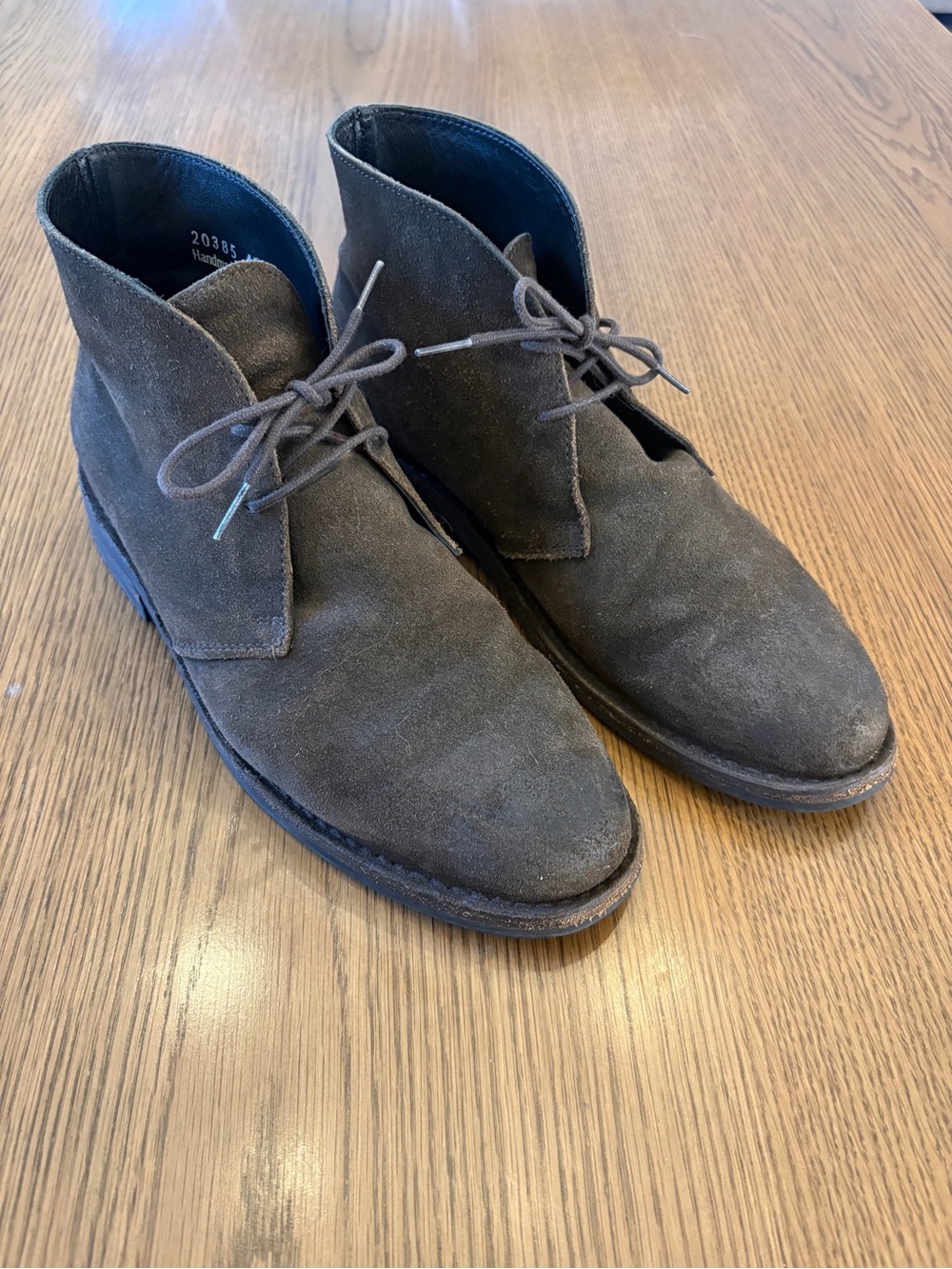 Thursday Boot Company Men’s Chukka Boots - Dark Gray Suede